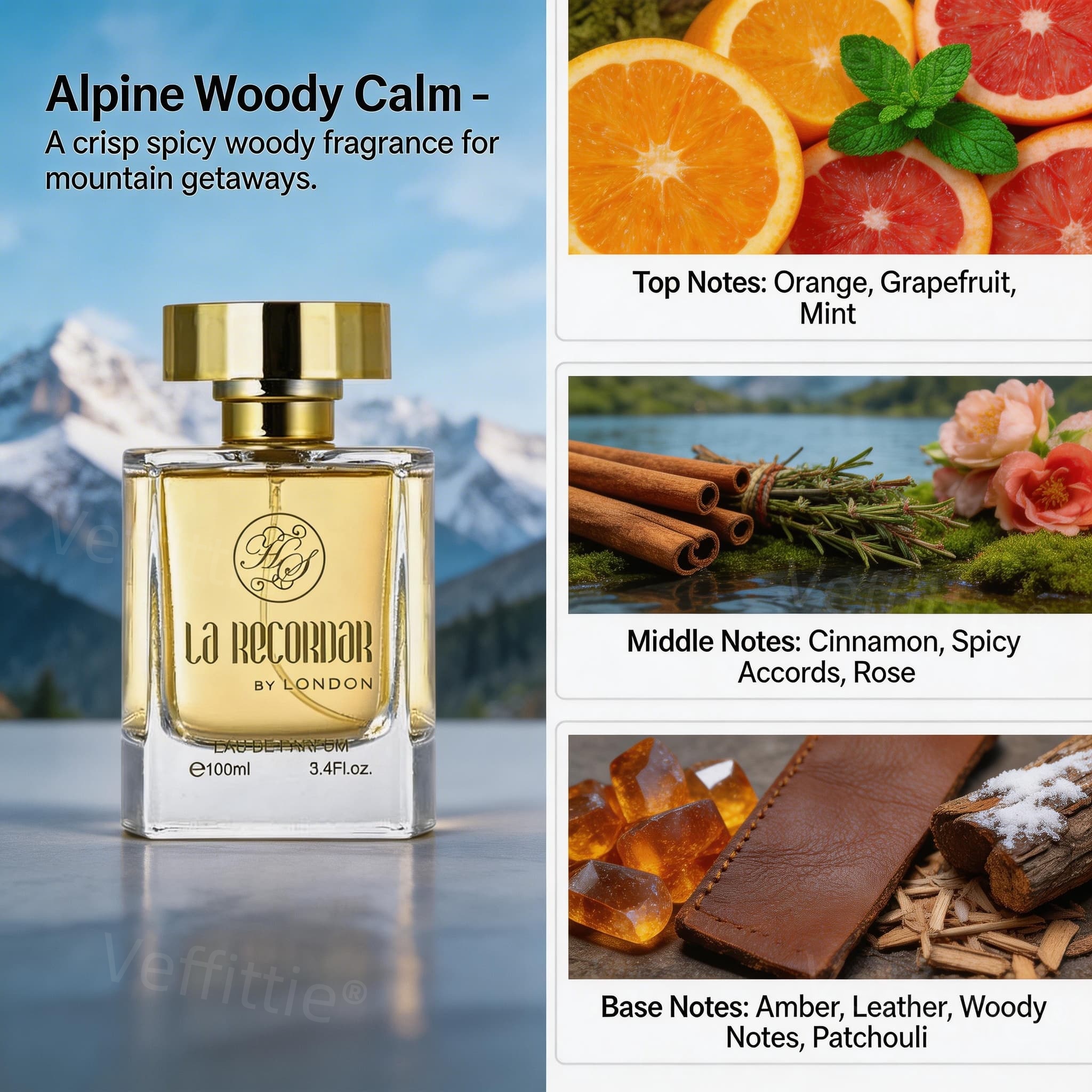 Soft Rose Wood Calm EDT, Long  - Floral Picks Wood review and price