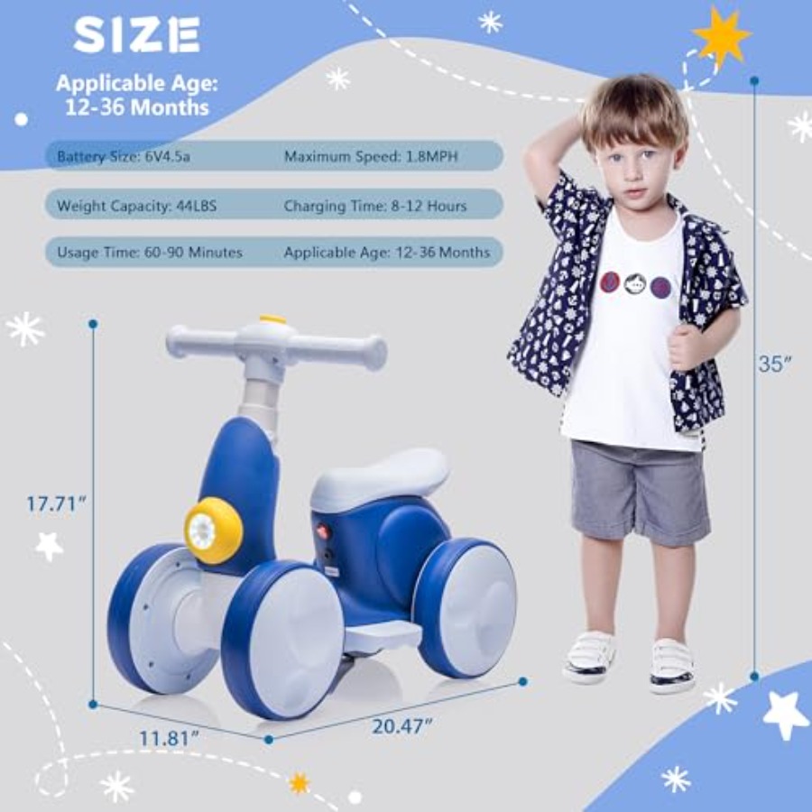 4-in-1 electric toddler balanc - B&J Florist Supply Nyc review and price