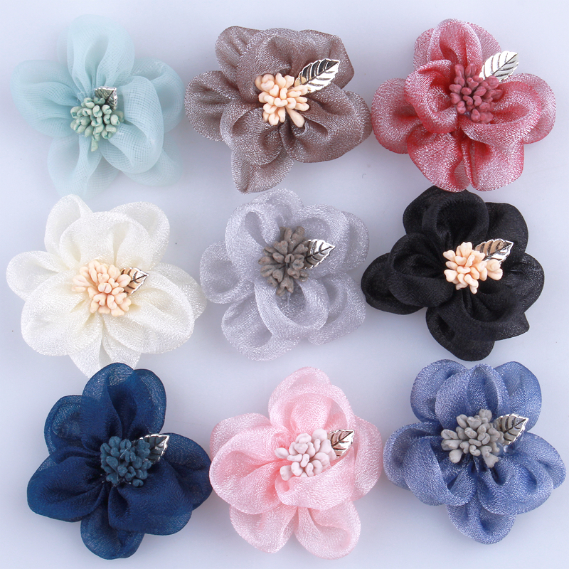 4.5CM New Chic Silk Fabric Flo - Floral Picks Wood review and price