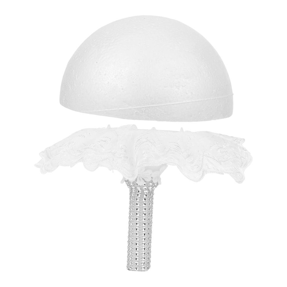 Sweet White Lace Foam Bouquet  - Bouquet Holder Foam review and price