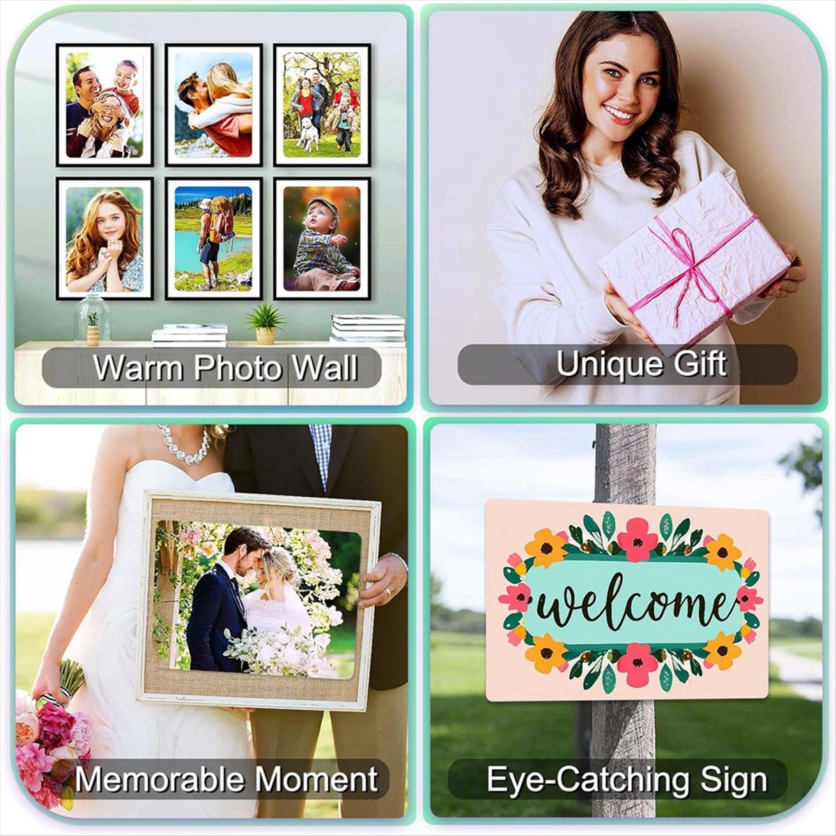 10PCS Sublimation Metal Photo  - B&J Florist Supply Nyc review and price