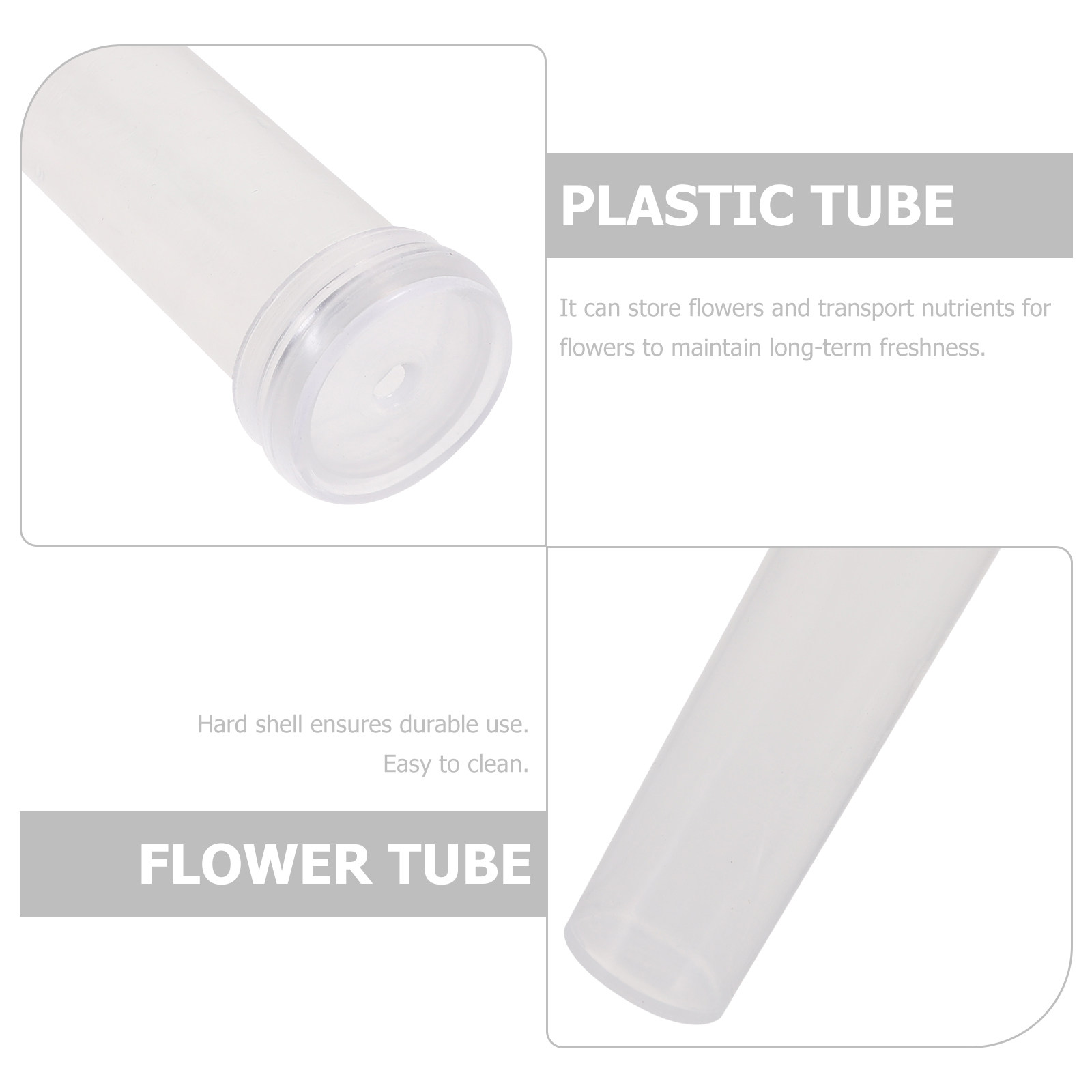 50Pcs Tube for Fresh Flowers P - Supply For Florist review and price