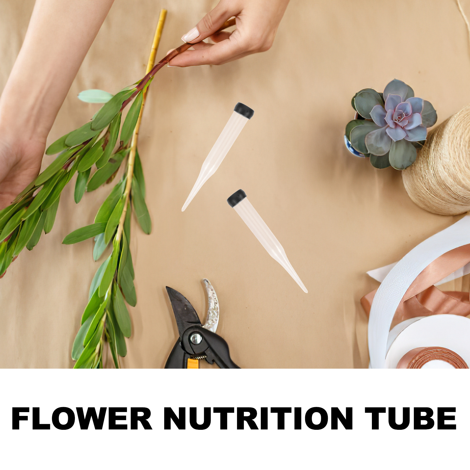 50Pcs Fresh Flower Water Tubes - Florist Supp review and price