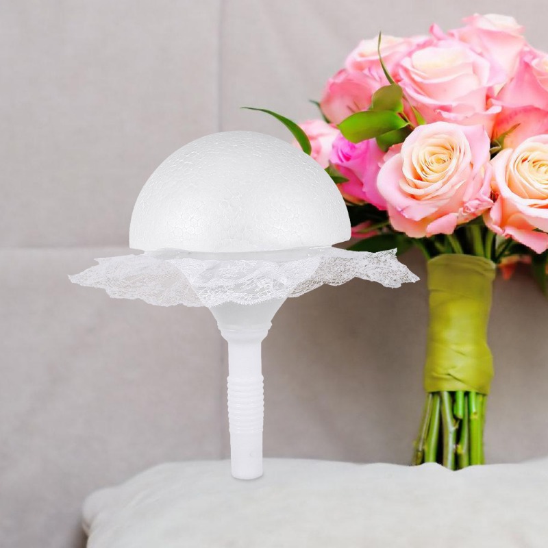 1 set Foam Hemisphere Lace Bri - Bouquet Holder Foam review and price