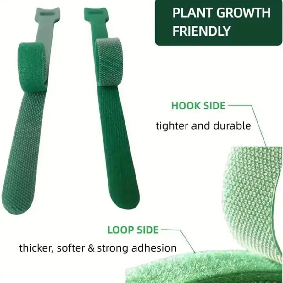 Reusable Green Plant Ties Nylo - Florist Supp review and price