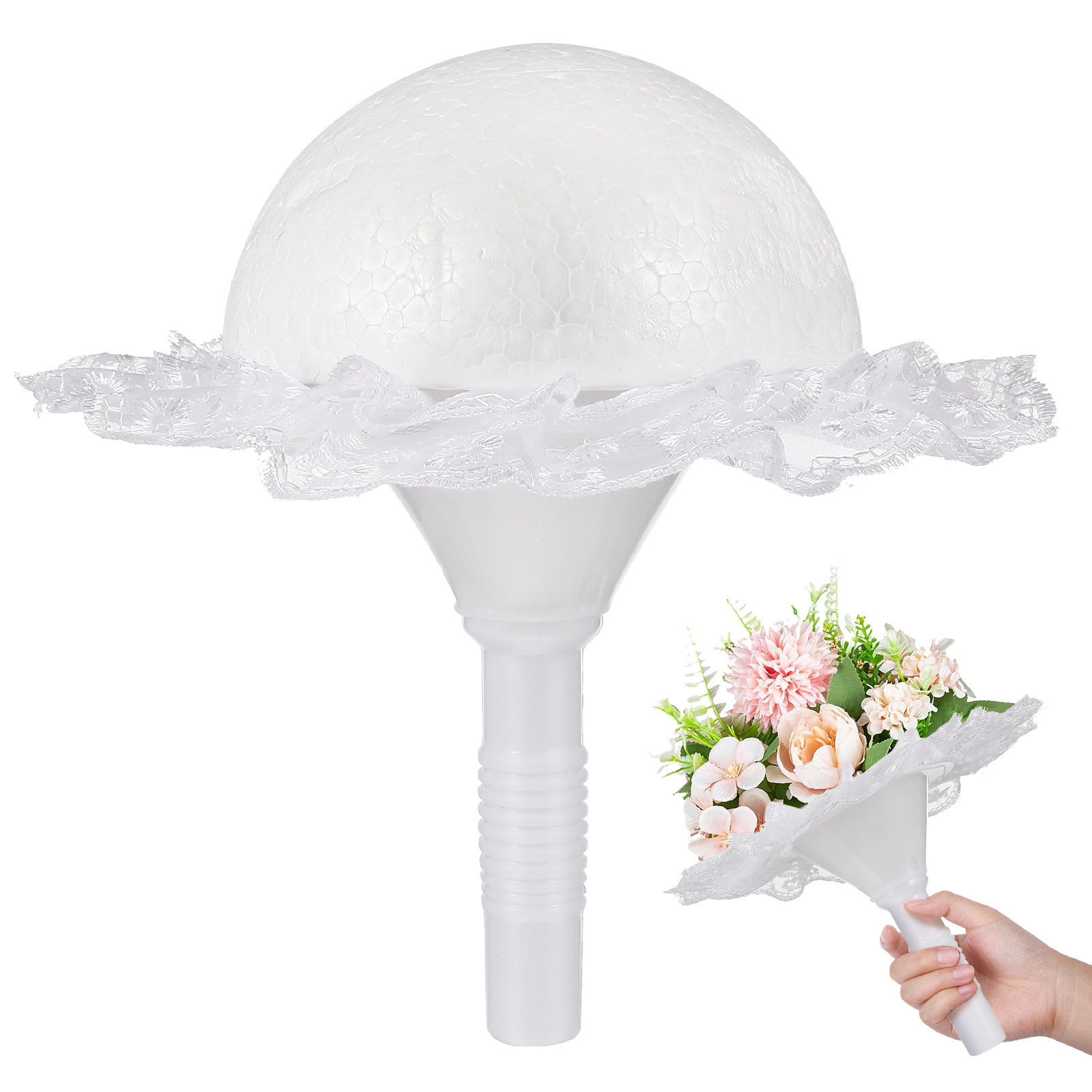 1Set Bridal Bouquet Holder Foa - Bouquet Holder Foam review and price