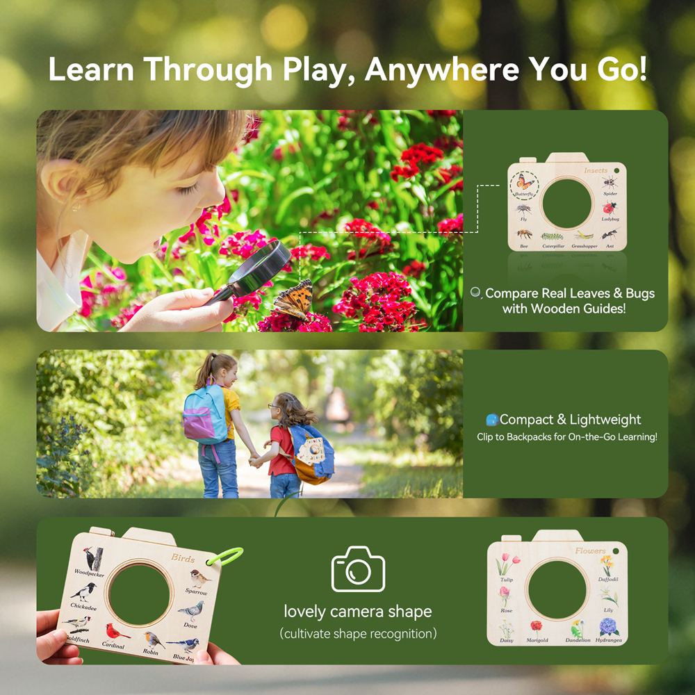 Wooden Camera Shape Nature Cog - Florist Supp review and price