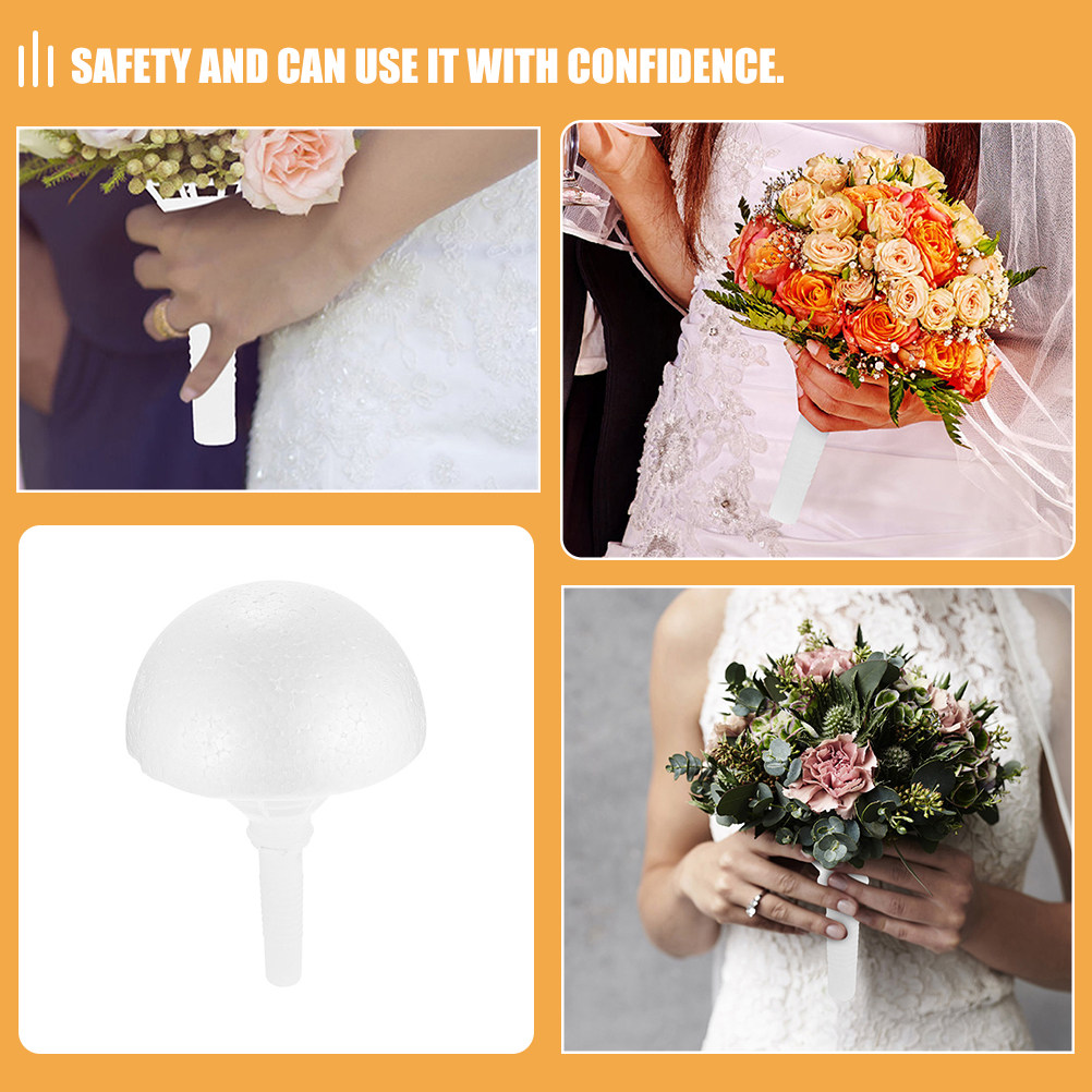 1Set Foam Floral Flower Holder - Bouquet Holder Foam review and price