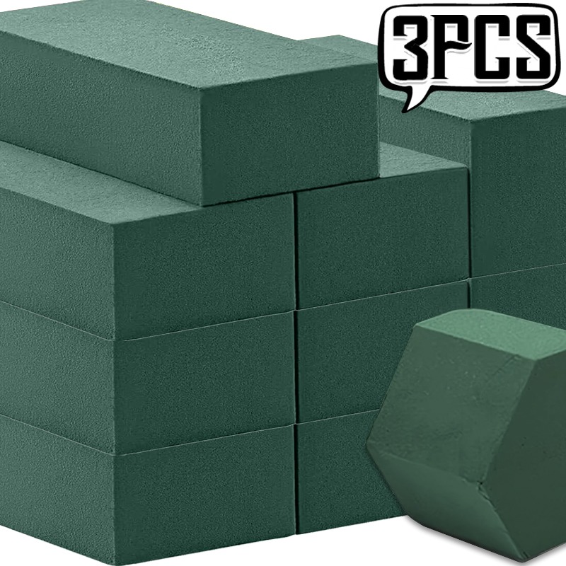 1/3x Floral Foam Blocks Green  - Supply For Florist review and price