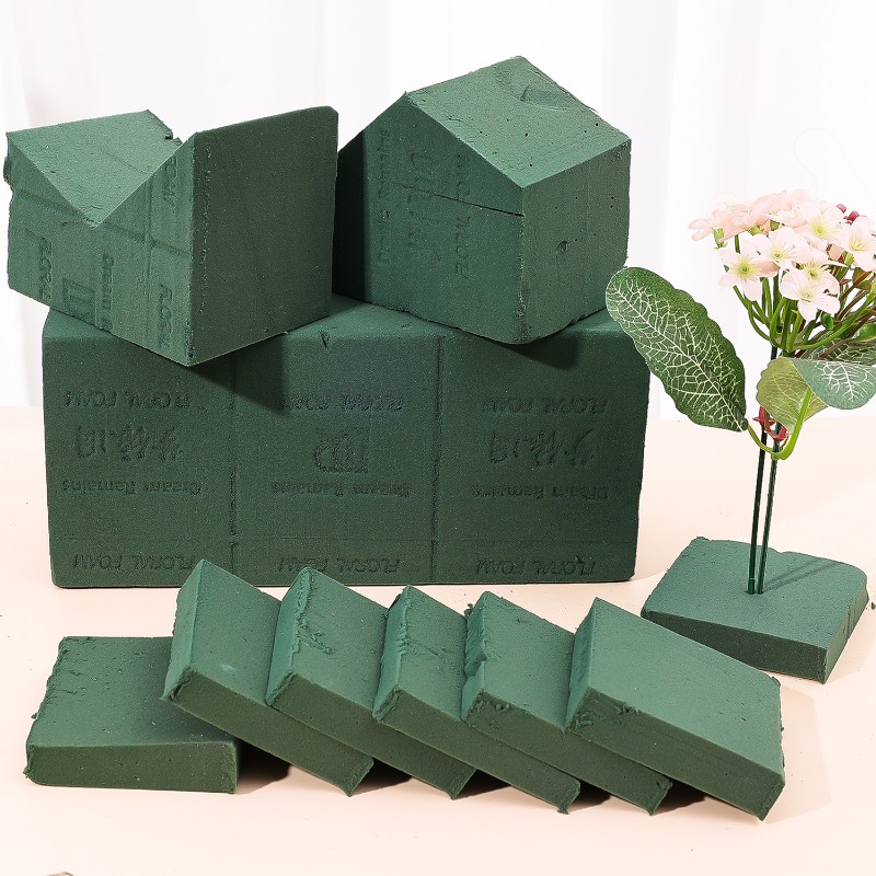 1/3x Floral Foam Blocks Green  - Supply For Florist review and price