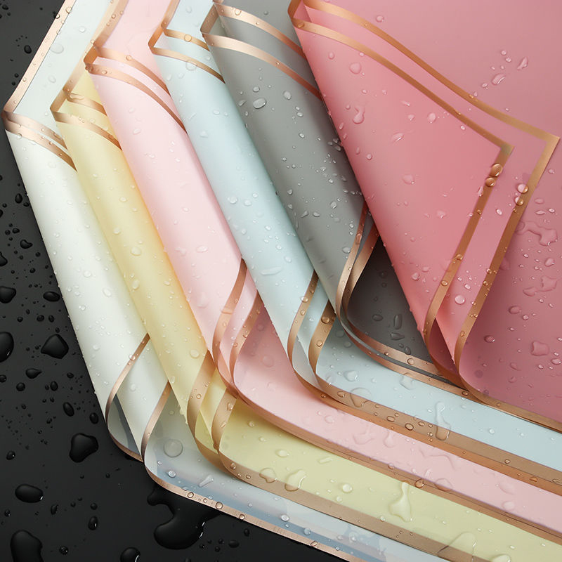 10pcs/set Waterproof Gold Bord - Supply For Florist review and price