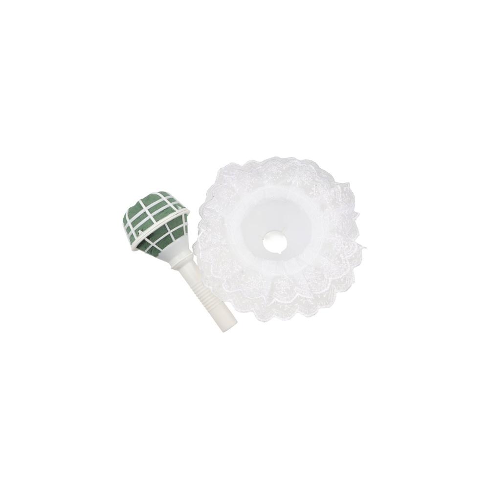 DIY White With Lace Handle Flo - Bouquet Holder Foam review and price
