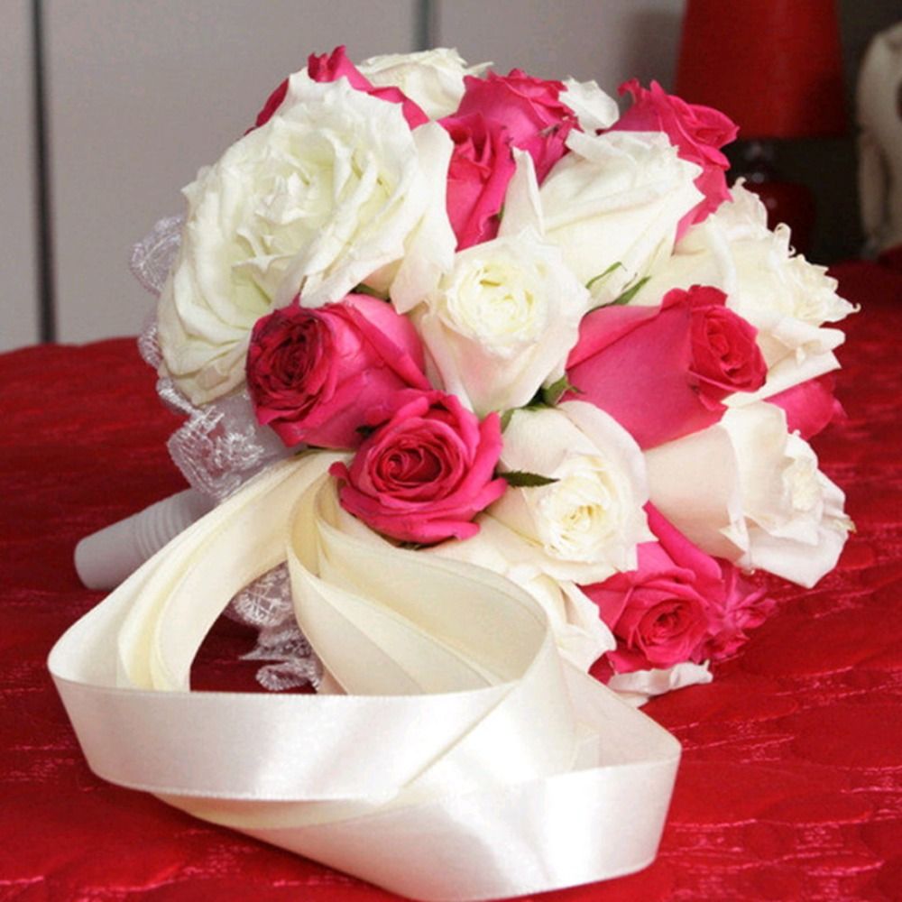 DIY White With Lace Handle Flo - Bouquet Holder Foam review and price