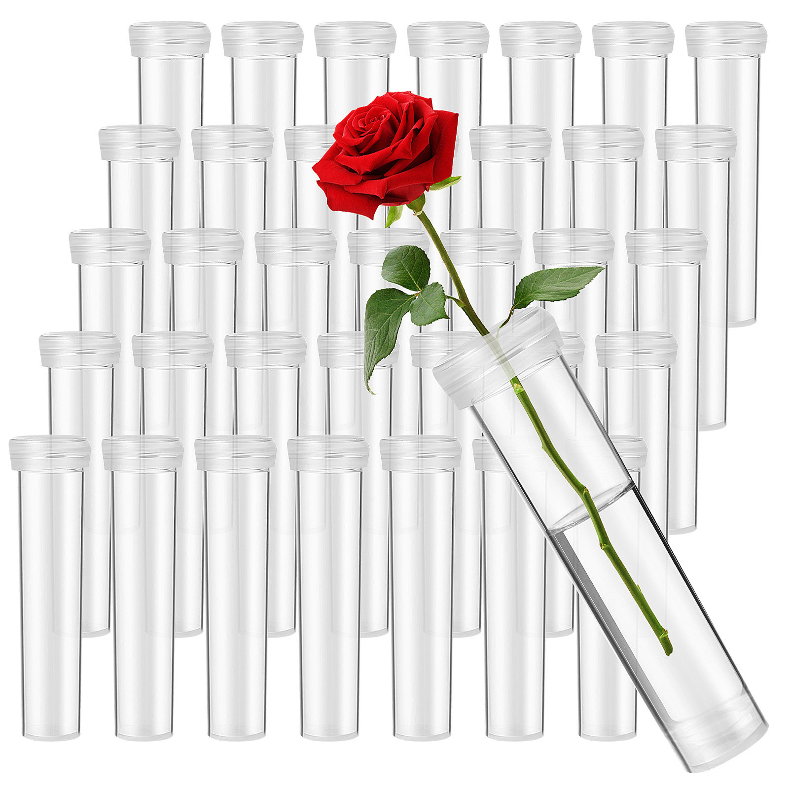 100Pcs Flower Nutrient Tubes U - Supply For Florist review and price