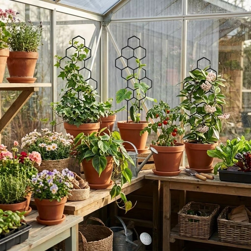 Honeycomb Design Plant Trellis - Florist Supp review and price