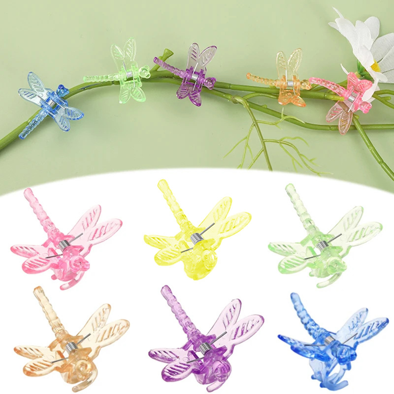 100pcs Plant Orchid Clips Tran - Florist Supp review and price
